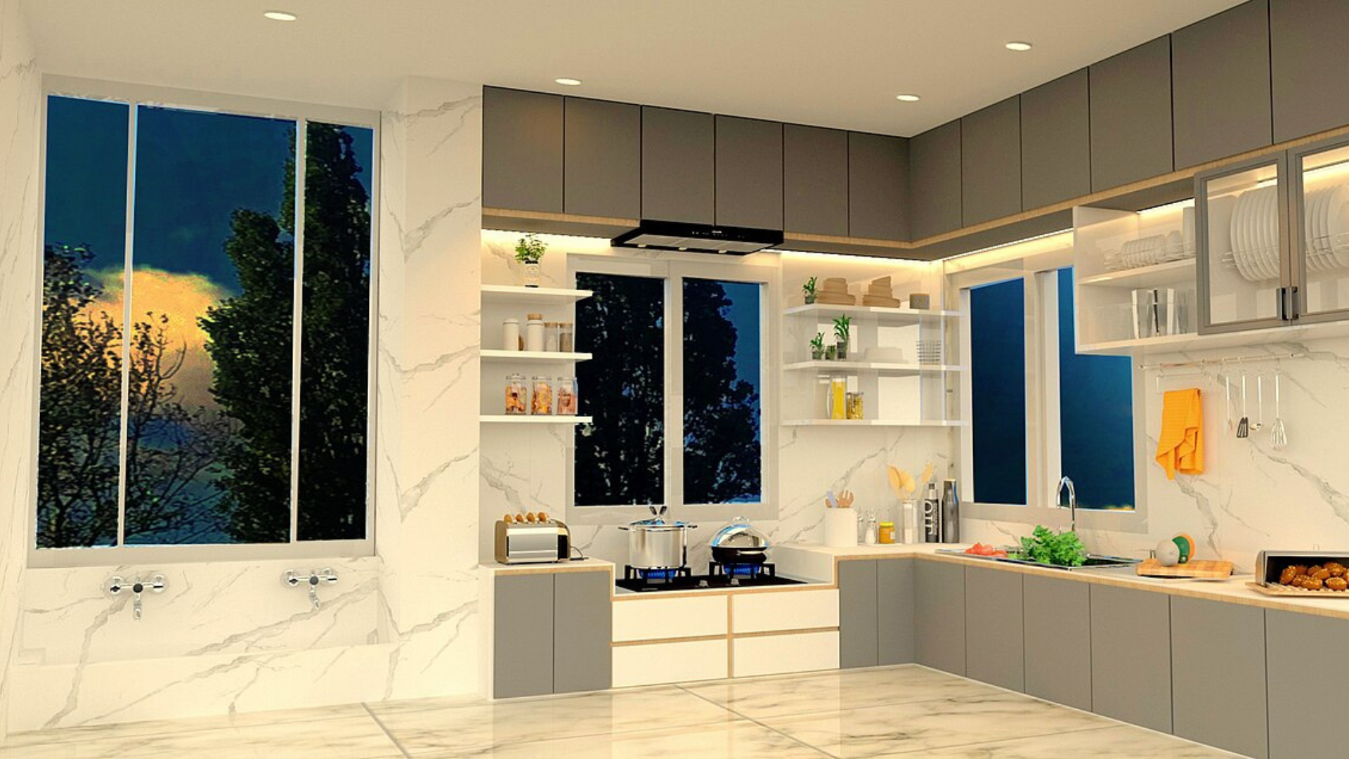 Modern Kitchen Ideas Designing a Stylish and Beautiful Space